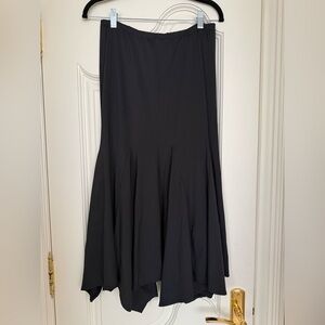 Jessica Classic Black A-Line Skirt